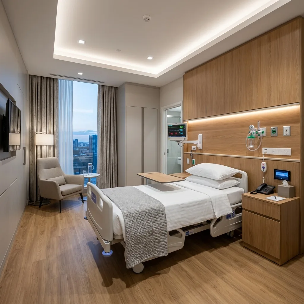 Luxury Private Hospital Suite Linens