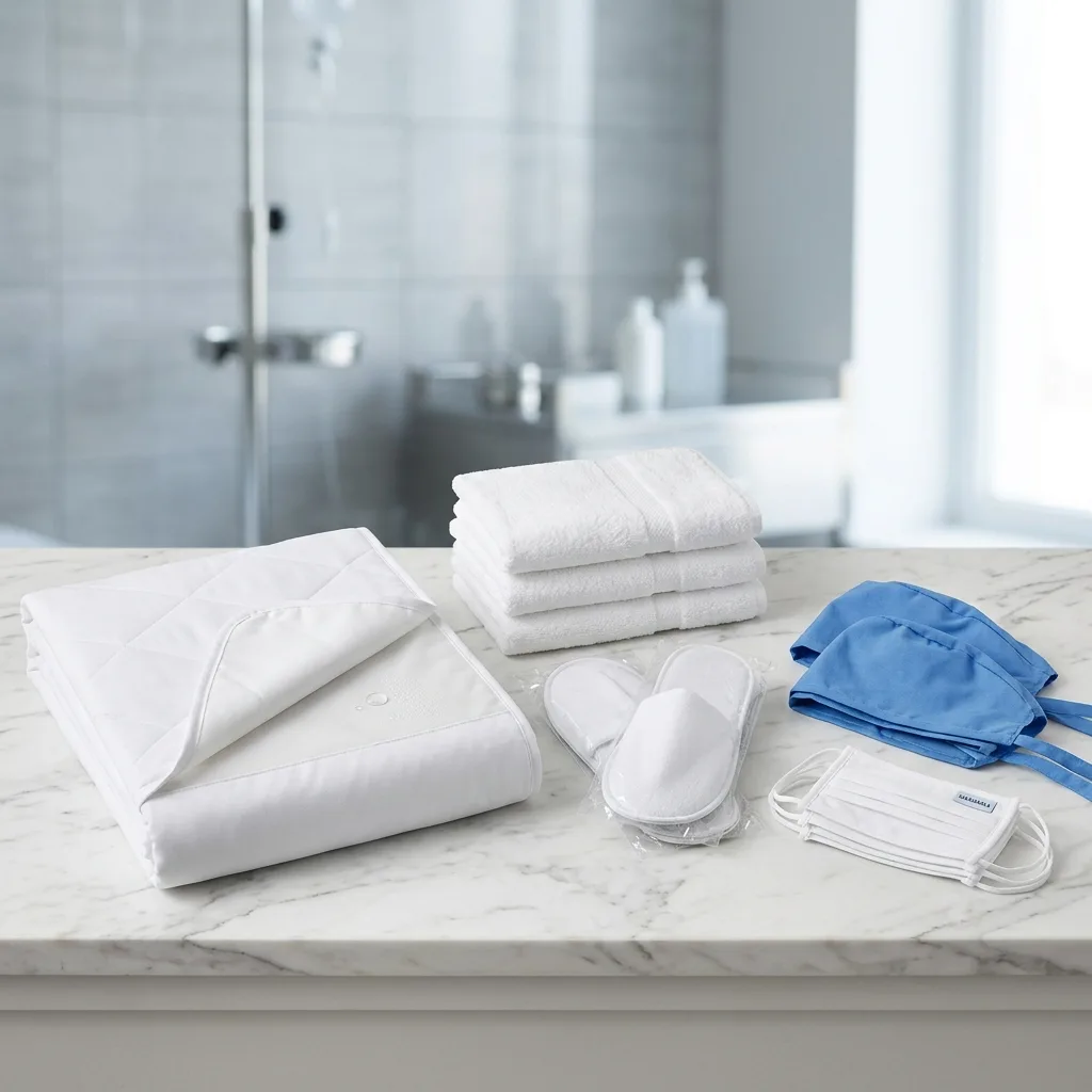 Waterproof Mattress Protectors and Disposable Slippers
