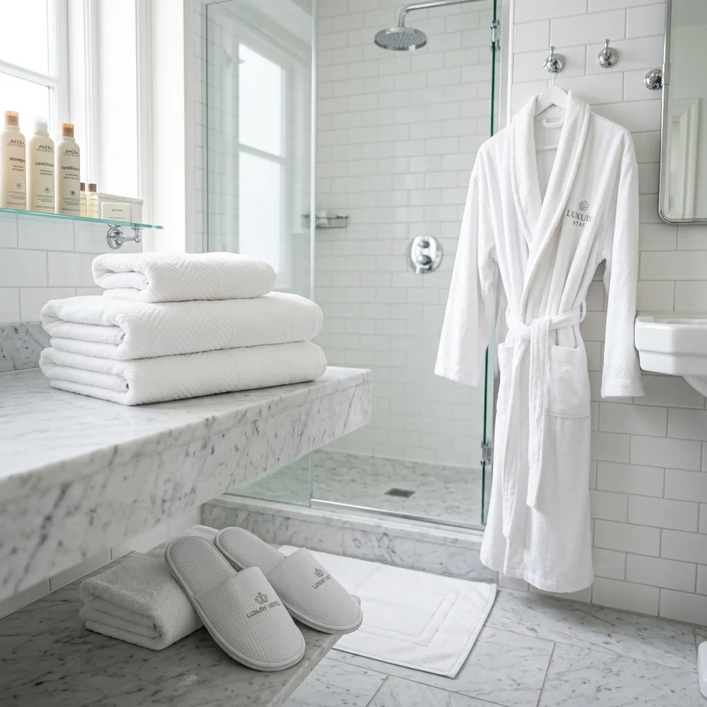 Luxury Hotel Bathroom Textiles